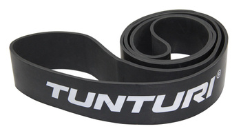Silný tréninkový odporový pás pro crossfitová cvičení Tunturi Power Band černý