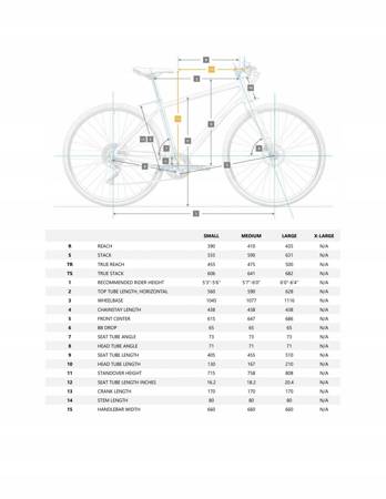 Fitness kolo VAAST U/1 650b 27.5' 1x9 velikost. S