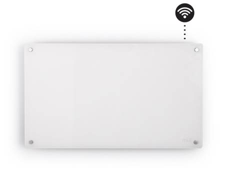 Mlýnský skleněný topný panel 600 W s WiFi modulem bílý GL600WIFI3