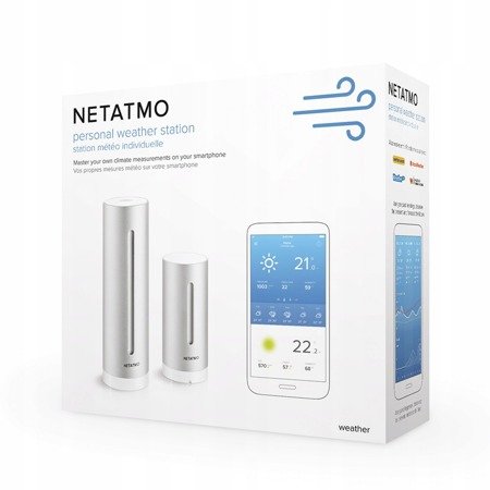 Netatmo Meteostanice Co2 Snímač vlhkosti WiFi