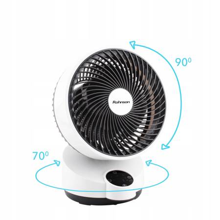 Rohnson R-8510 stolní kancelářský ventilátor 25cm