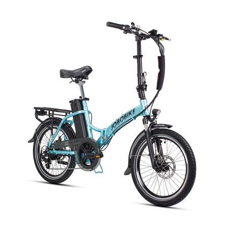 Skládací kolo Jobobike SAM, menší rám, 20" kolo, modrá