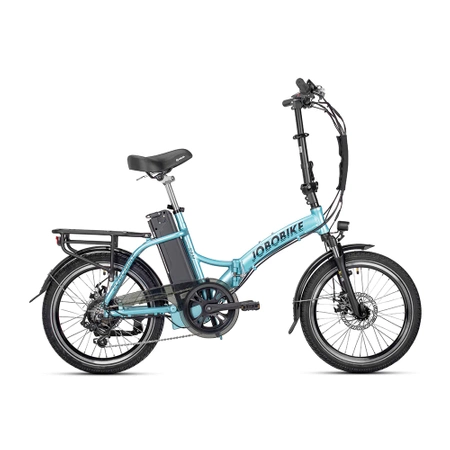 Skládací kolo Jobobike SAM, menší rám, 20" kolo, modrá