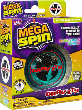 Wicked Mega Spin Gravity LED yo yo yo je zpět