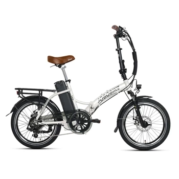 Skládací kolo Jobobike SAM, menší rám, 20" kolo, bílá